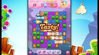 Candy Crush Saga Level 6393 - Without paying for Boosters Gameplay