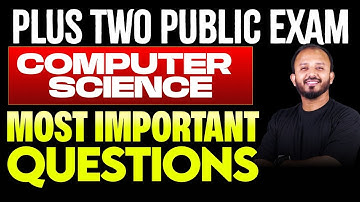 Plus Two Public Exam Computer Science | Most Important Questions | Eduport Plus Two