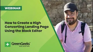 How to Create a High Converting Landing Page Using the Block Editor