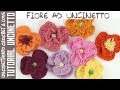 Tutorial Fiore 1 ad Uncinetto (sub. eng. y esp.)