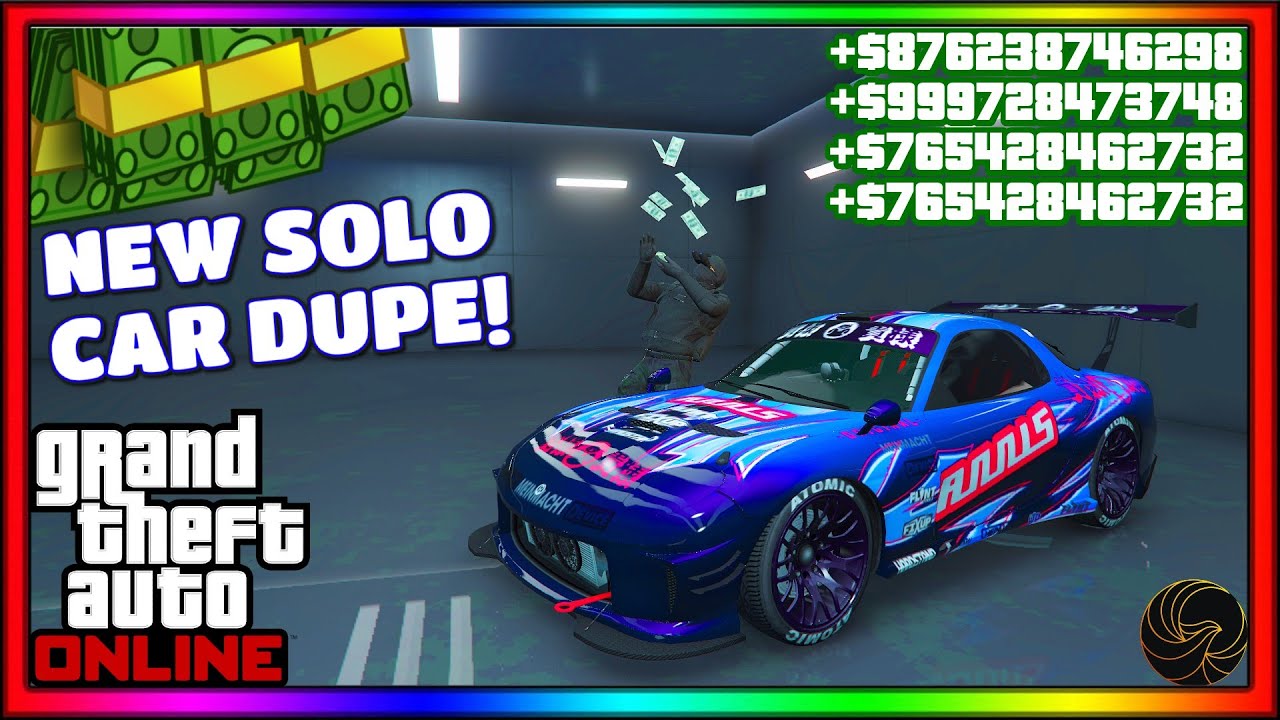 SOLO! *NEW* SUPER EASY GTA 5 ONLINE CAR DUPLICATION GLITCH AFTER