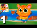 Bubbu school  my cute animals  gameplay walkthrough part 1 android