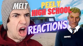 😍 MELT Reacts To The Coolest Zone Wars Box Fights Map in Fortnite CREATIVE 🍌
