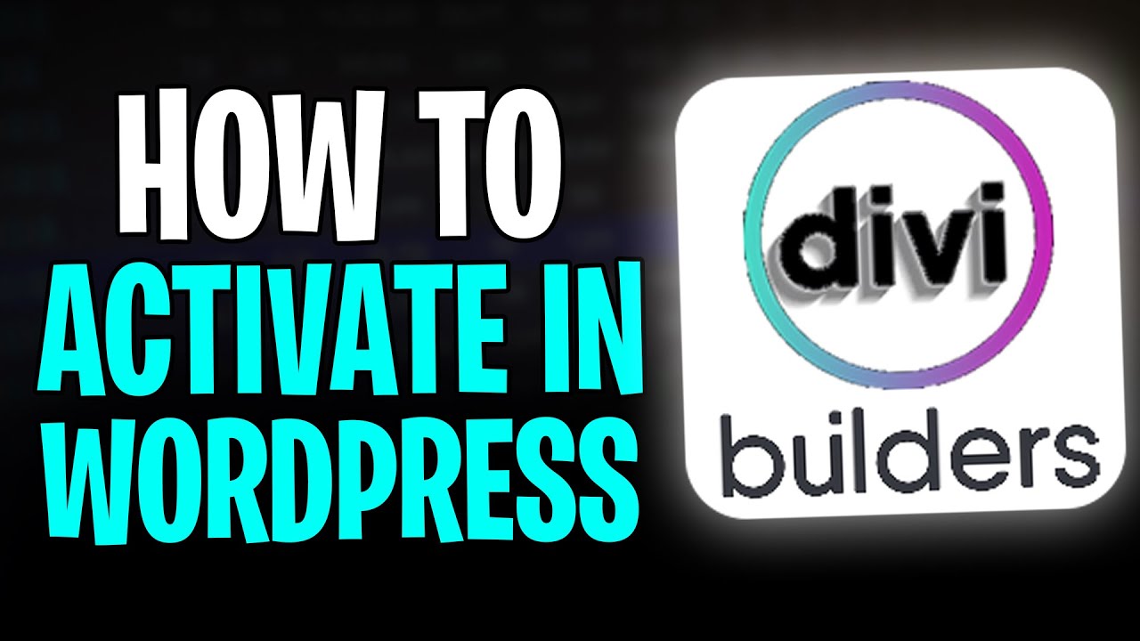 How to Activate Divi Builder in WordPress (2026)
