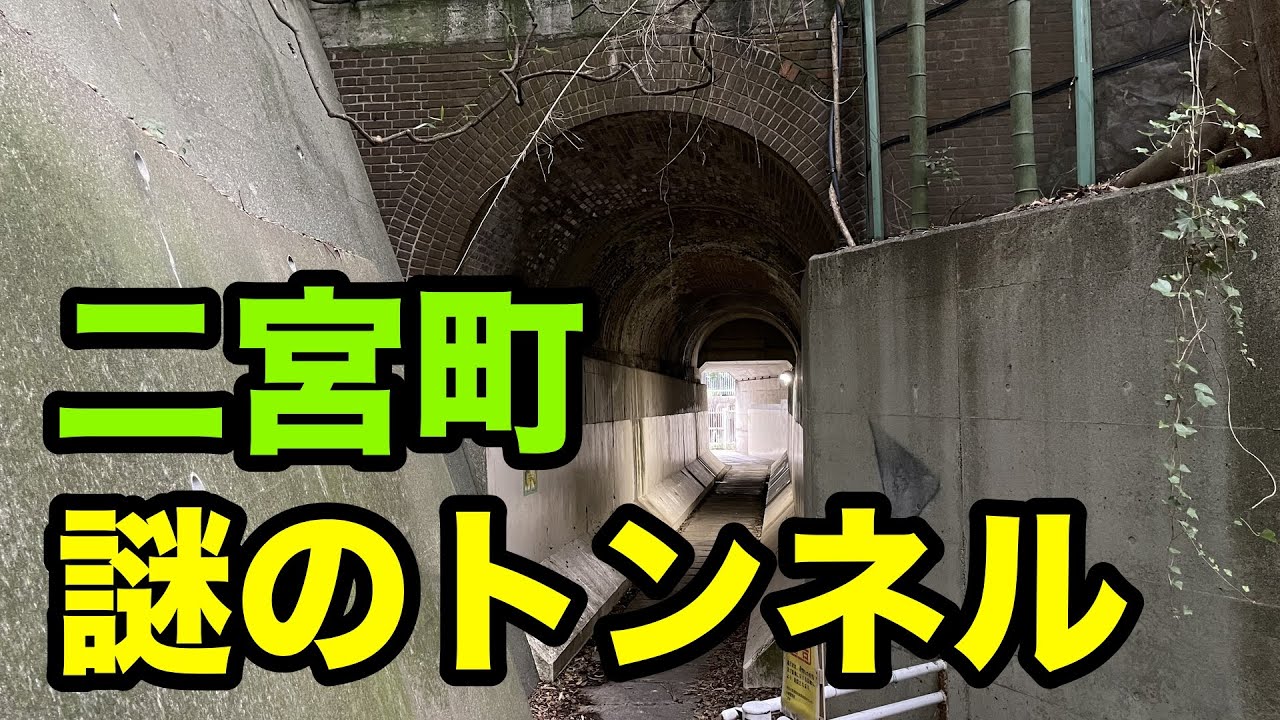 二宮町の梅沢地下道を歩いてみた / Walking through the Umezawa Underground Passage in Ninomiya Town