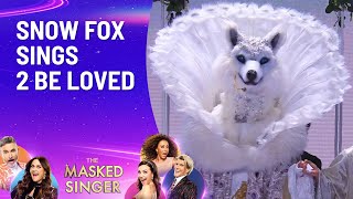Snow Fox '2 Be Loved' Performance - Season 5 | The Masked Singer Australia | Channel 10