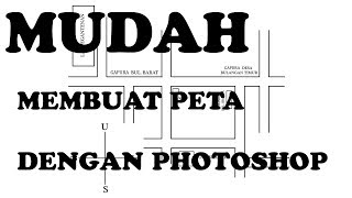 Cara membuat peta undangan menggunakan aplikasi adobe photoshop