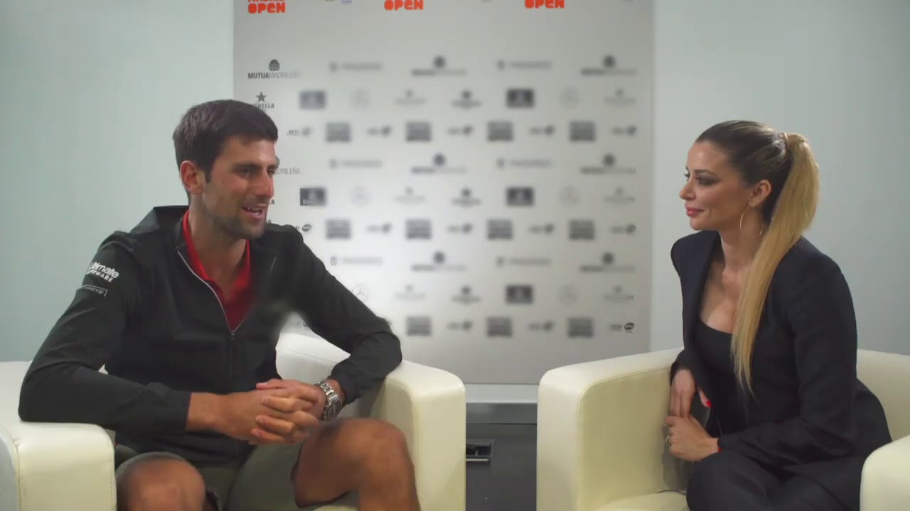 Exclusive interview with Novak Djokovic by Fani Stipkovic, part 1