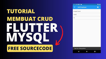 Tutorial Flutter CRUD Mysql dan php BAHASA INDONESIA