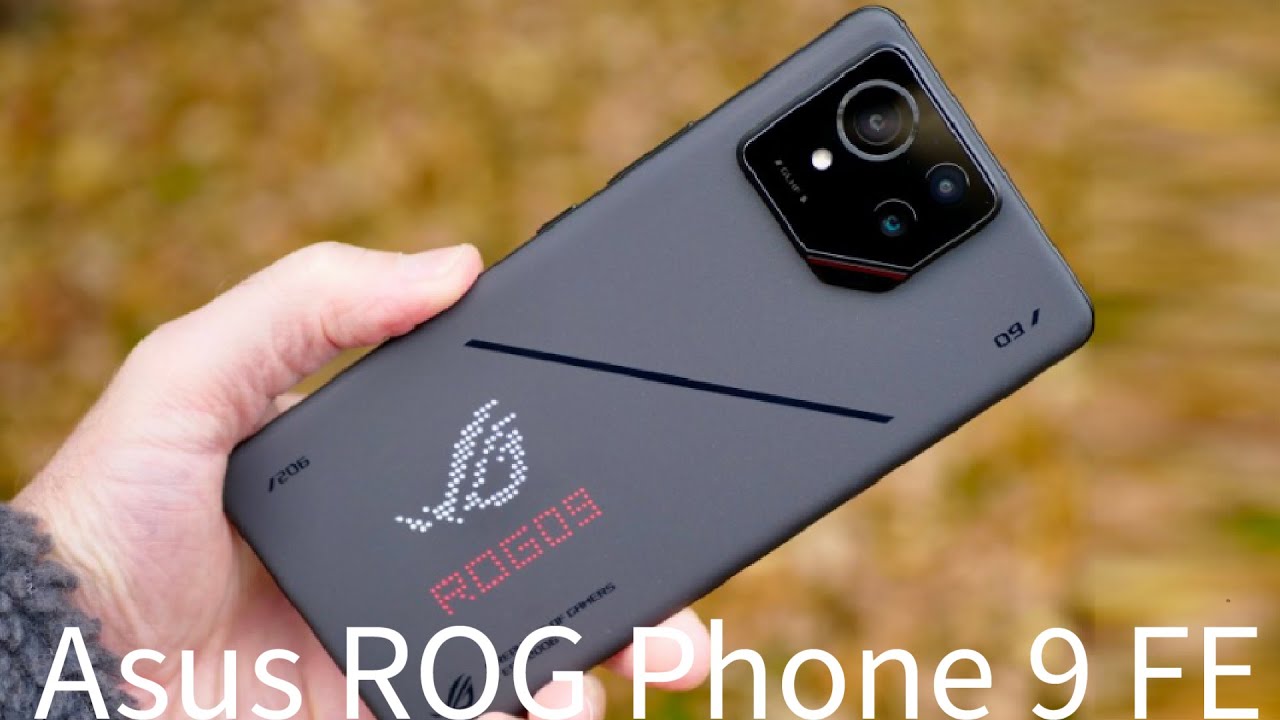Asus ROG Phone 9 FE первый обзор на русском - YouTube
