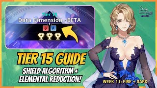 KANG TAESHIK IS BACK & WITH SHIELD & REDUCTION WTF?! TIER 15 (FIRE, WATER) CLEAR GUIDE | WEEK 11