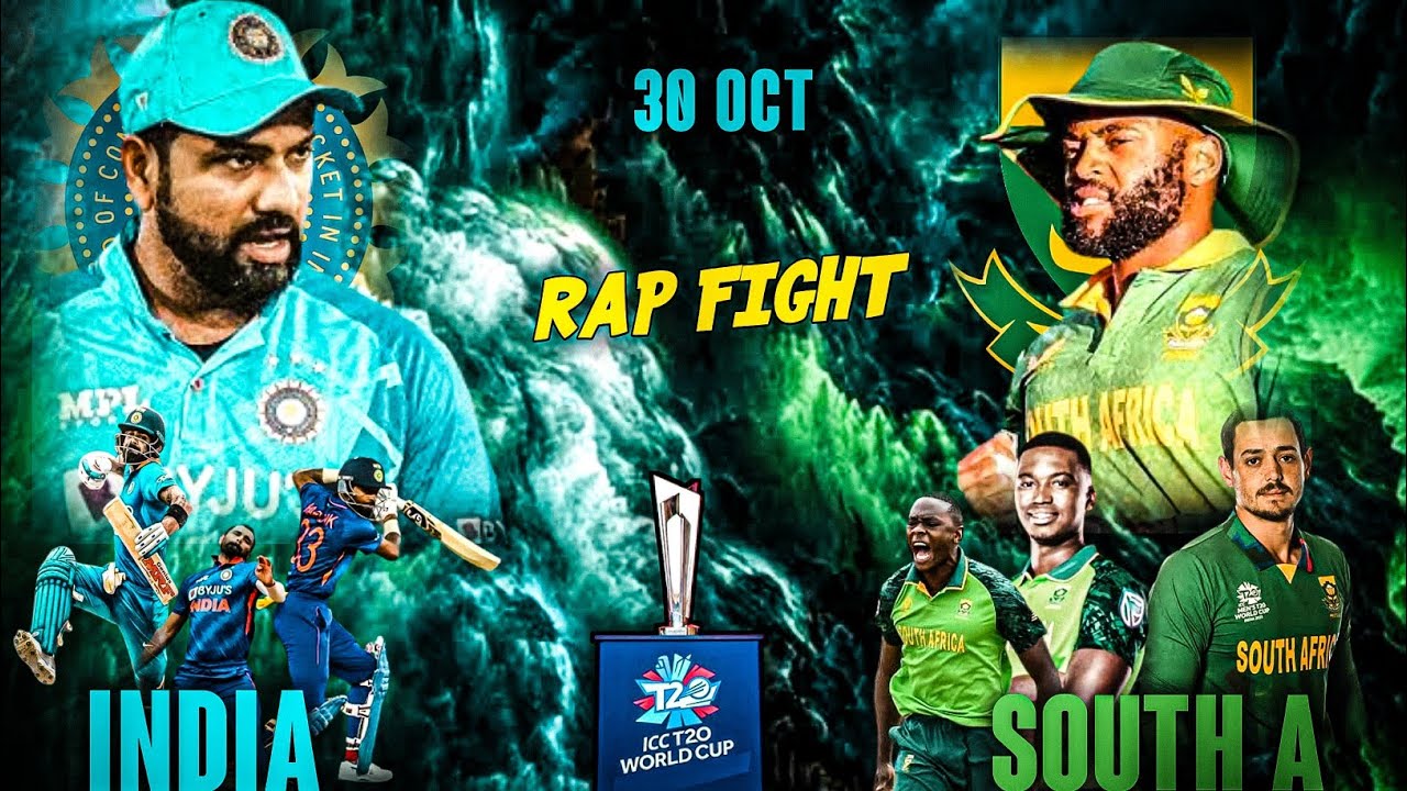 "Cricket Rap Battle: India vs South Africa 2022 | 30th Oct Showdown!