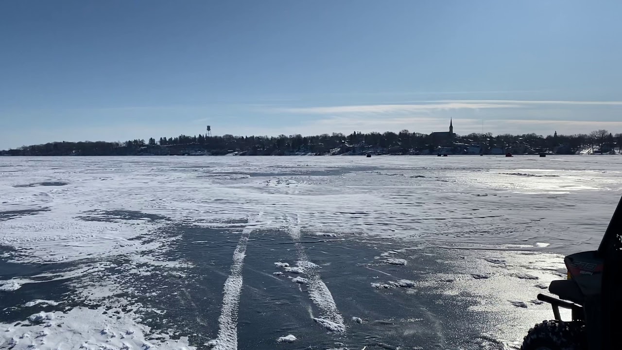 In Towne Marina Lake Waconia Ice Update 12/31/19 - YouTube