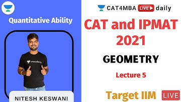 Geometry L5 l Quant l Target IIM l CAT and IPMAT 2021 l Unacademy CAT4MBA l Nitesh Keswani