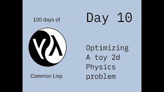 100 Days of Common Lisp - Day 10