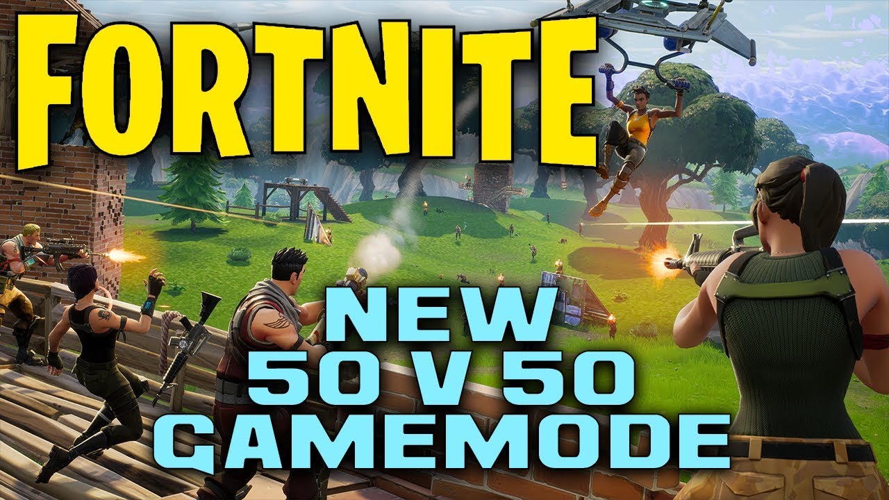 fortnite 50 vs 50 rules NEW Fortnite Battle Royale! | 50v50 Mode!