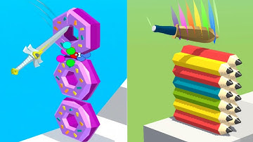 Slicer Knife vs Slice It All - Very Satisfying and Relaxing ASMR Slicing Game