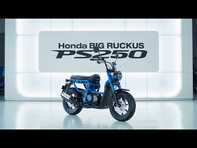 ついに登場！2026 Honda Big Ruckus PS250 完全復活モデルついに公開