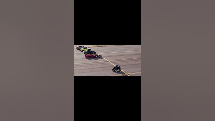 Kawasaki H2R vs Sports Car vs Jet