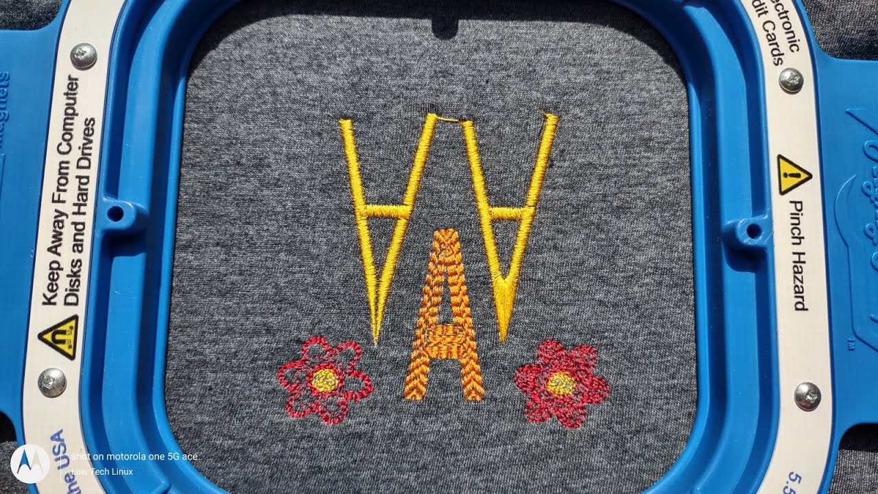 Inkstitch - v2.2.0, short stitch inset and contour fill - YouTube