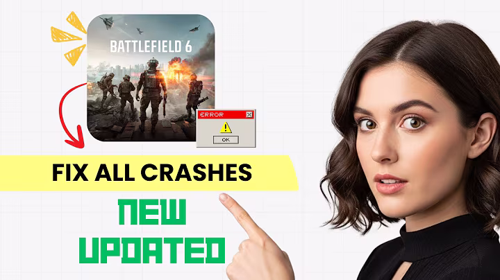 How to FIX Battlefield 6 Crashing, Freezing, Not Launching & Black Screen (Step-by-Step Guide)