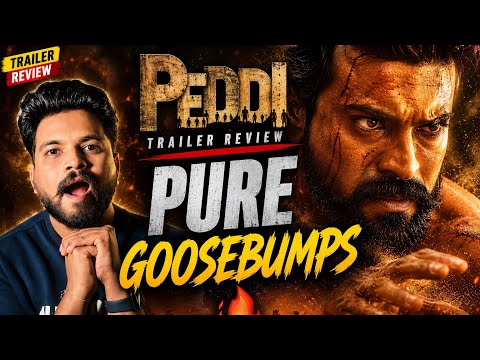 PEDDI Trailer Review 🔥 Ram Charan Beast Mode | PURE GOOSEBUMPS 😳