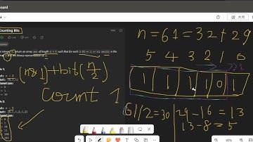 C++bit處理解Leetcode 338 counting Bits