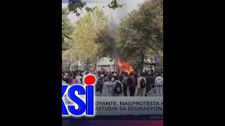 Daan-daang estudyante, nagprotesta kaugnay sa tumataas na gastusin sa edukasyon | Saksi