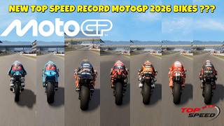 FASTEST MotoGP Bikes in the World! 🔥 ALL BIKES Top Speed Battle + NEW RECORD?? MUGELLO | MOTOGP 26 screenshot 4