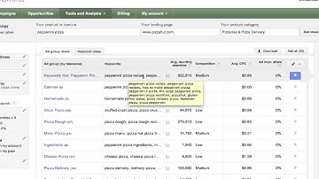 How to use the New Google Keyword Tool - Keyword Planner