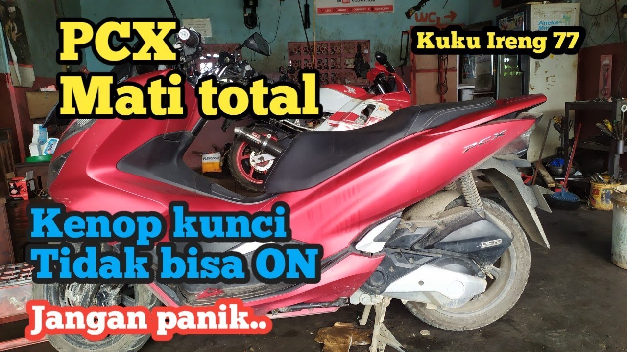 PCX KENOP KUNCI KONTAK TIDAK BISA DI PUTAR. HARUS LAKUKAN INI..