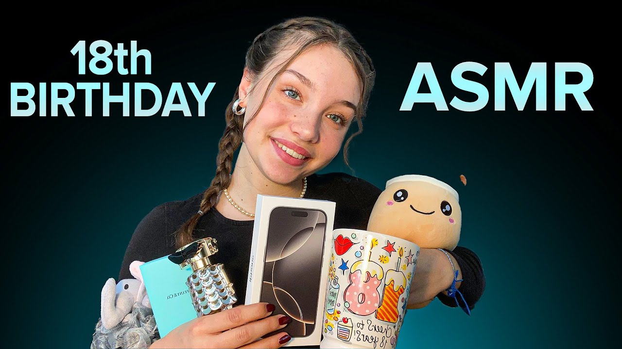 ASMR | Birthday Haul! 🎂🛍️ (tapping, clicky cupped whispers)