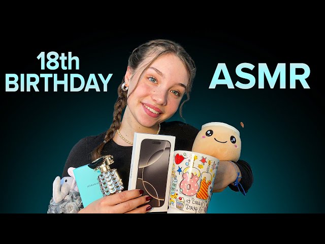 ASMR | Birthday Haul! 🎂🛍️ (tapping, clicky cupped whispers)