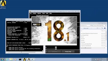 ANSYS Student: Python-Mechanical APDL AAS coupling - Introductory ANSYS AAS example