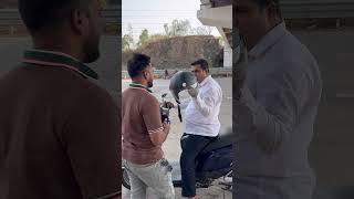 Safety Ke liy Helmet zaruri hai #socialawareness #safety #helmet #highway