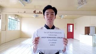 World Taekwondo Culture Expo-Kacey B. Canlas