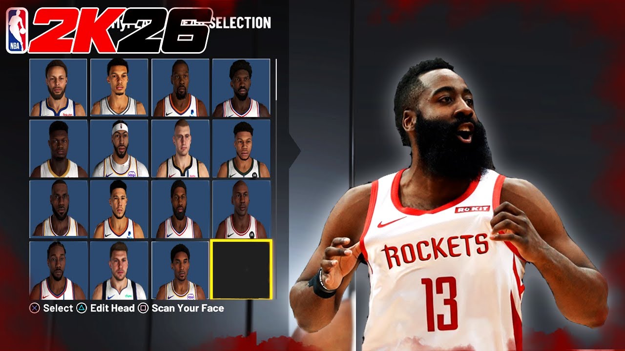 BEST MVP JAMES HARDEN FACE CREATION in NBA 2K26!! + UNGUARDABLE HARDEN BUILD in NBA 2K26