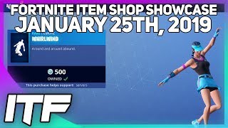 Fortnite Item Shop New Volley Girl Skin Whirlwind Emote January 25Th, 2019