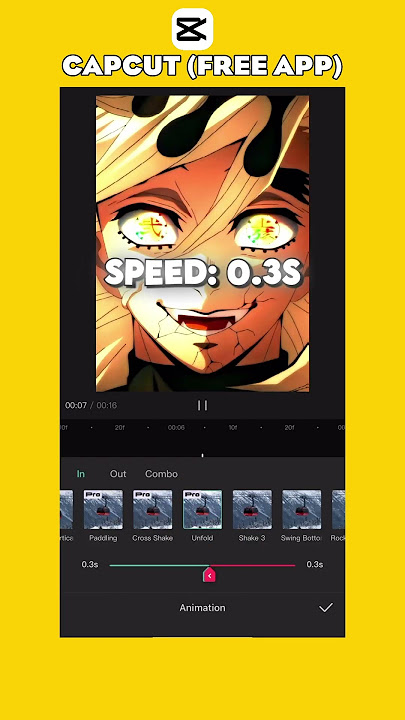 Shake Tutorial on Capcut