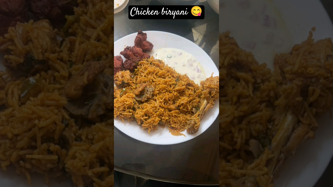 Indulge in the ultimate chicken biryani experience 
