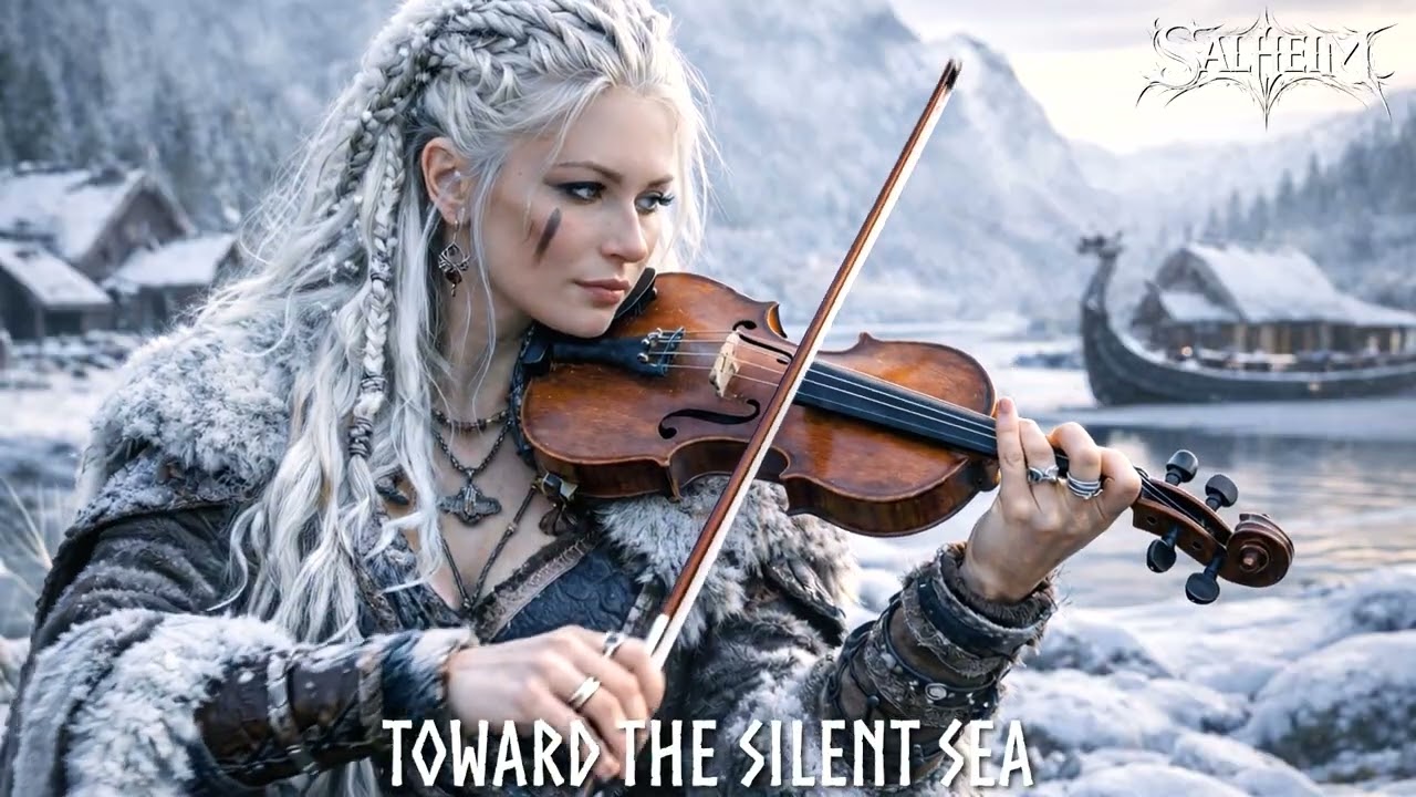 TOWARD THE SILENT SEA | Nordic Viking Violin Folk Metal - Dark Fantasy, Writing & Gaming Music