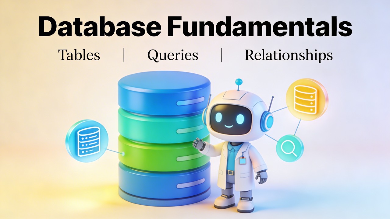 Database Fundamentals (13 Minutes) - YouTube