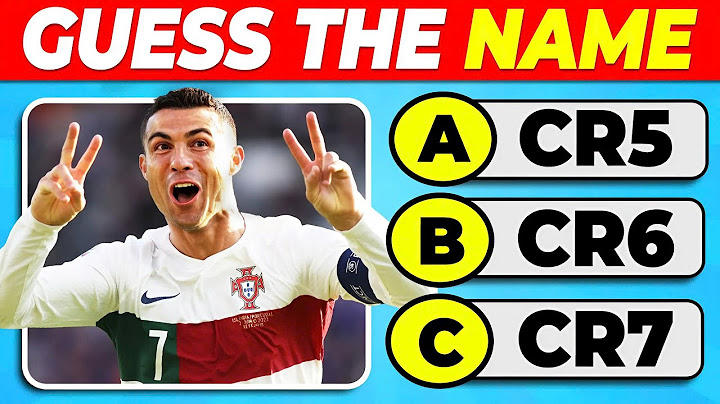 Ronaldo Quiz: How Well Do You Know Cristiano Ronaldo❓ Football Quiz - Goal Quiz