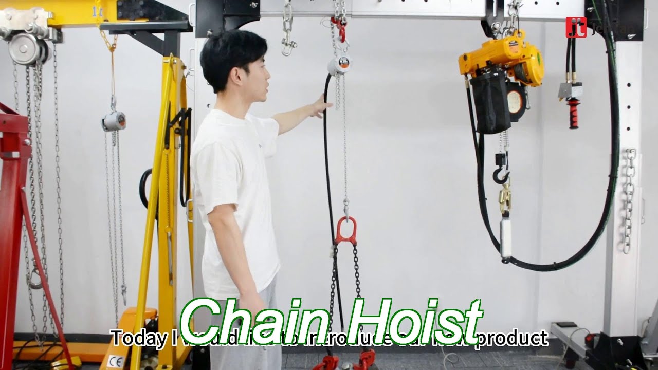 vx-pro multi-usage mini hoist - compact & versatile lifting solution for low headroom