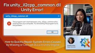 Fix unity_il2cpp_common.dll Unity Error! Profile