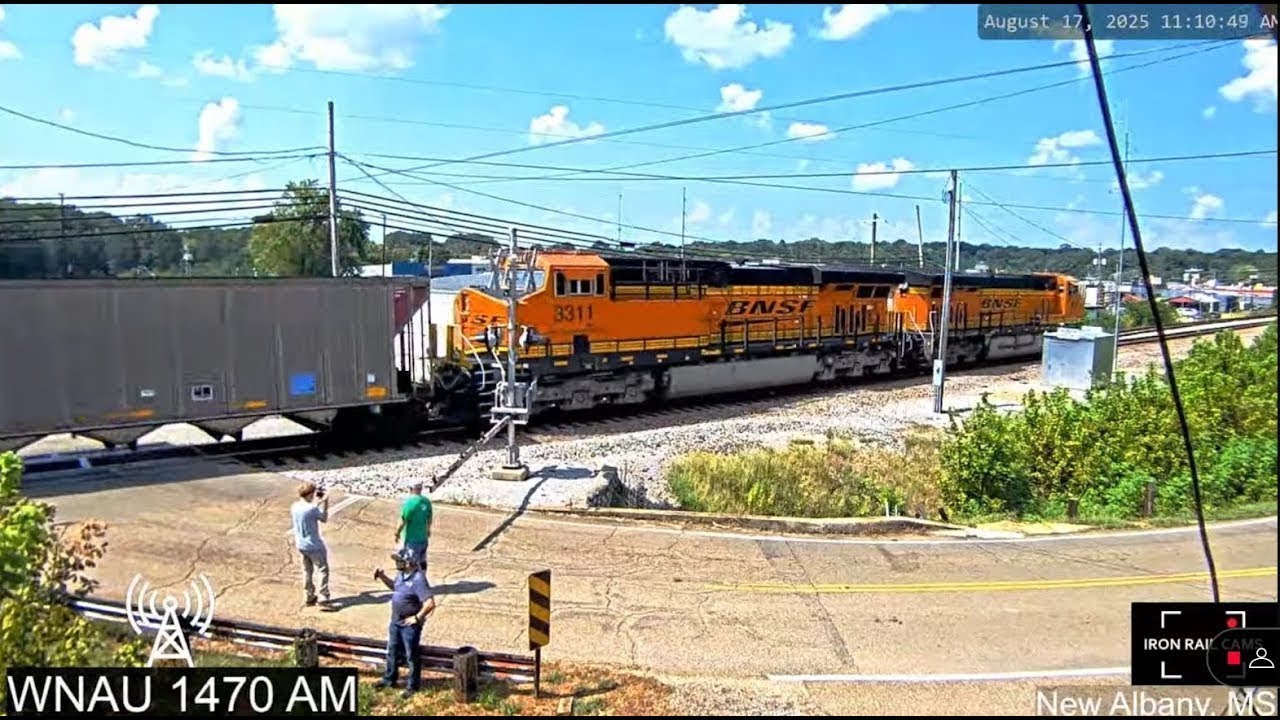 🔴New Albany, MS - BNSF Birmingham Sub