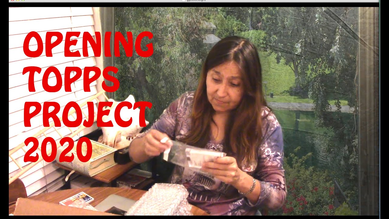 UNBOXING A TOPPS PROJECT 2020