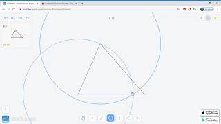 2.2 Euclidea - Intersection of Angle Bisectors - Soluce 2L 6E screenshot 3
