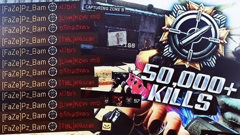What 50,000 KILLS of SNIPING ONLY looks like on Black Ops 4...