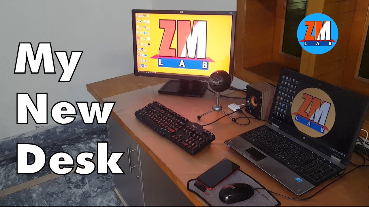 Zain Cell Lab Zain Mobile Lab new desk tour.my setup tour. - YouTube